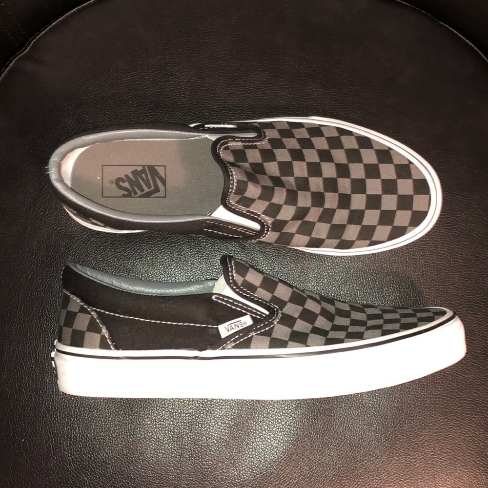 Checkered Vans